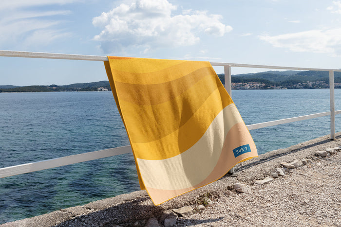 how to wash a sand free towel