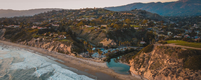 the california coast, top to bottom