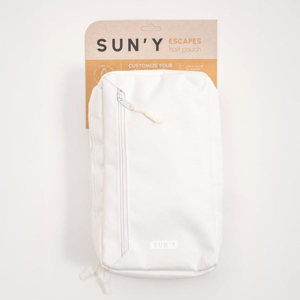 ESCAPES Beach Chair Half Pouch - Seashell White