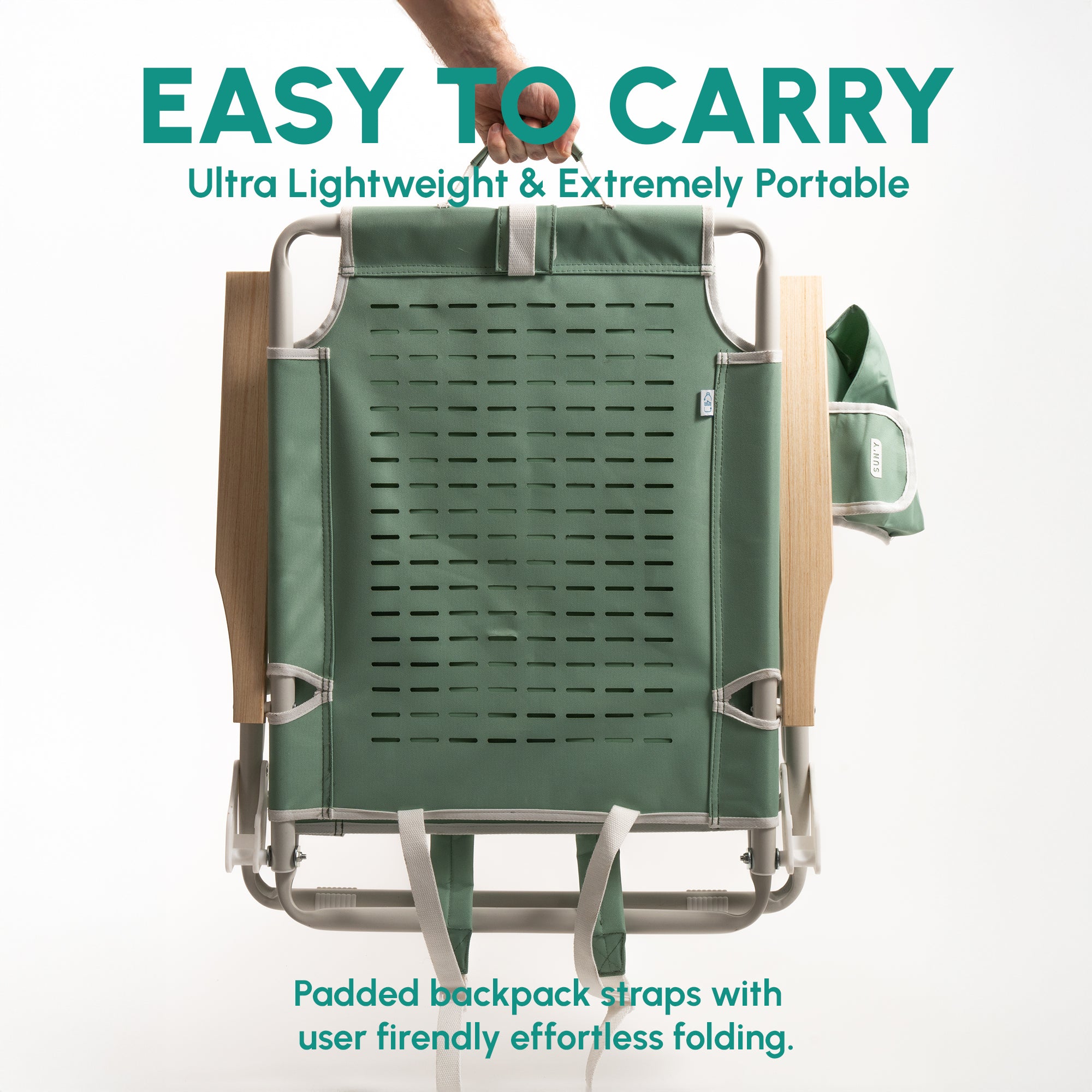 ESCAPES Backpack Beach Chair - Nautical Navy
