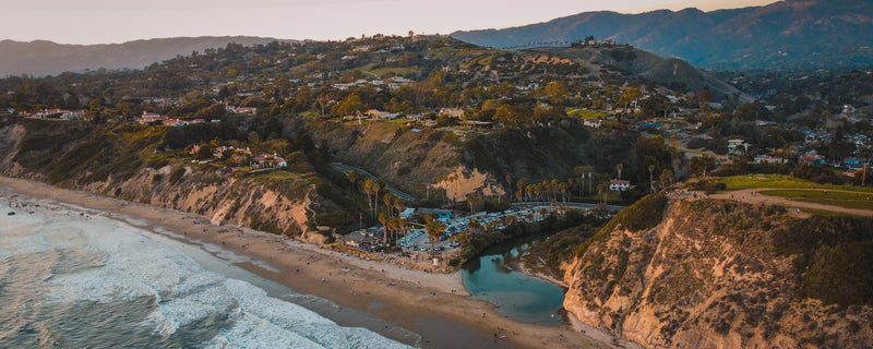 the california coast, top to bottom