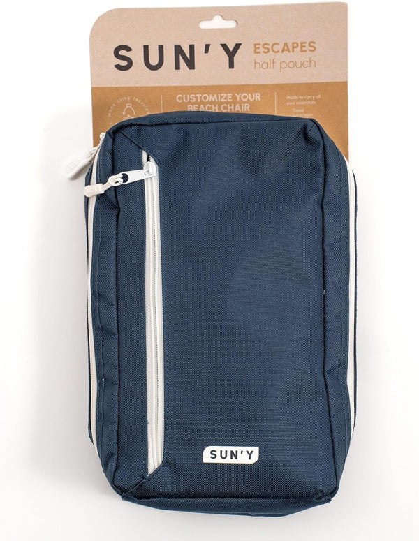 ESCAPES Beach Chair Half Pouch - Nautical Navy