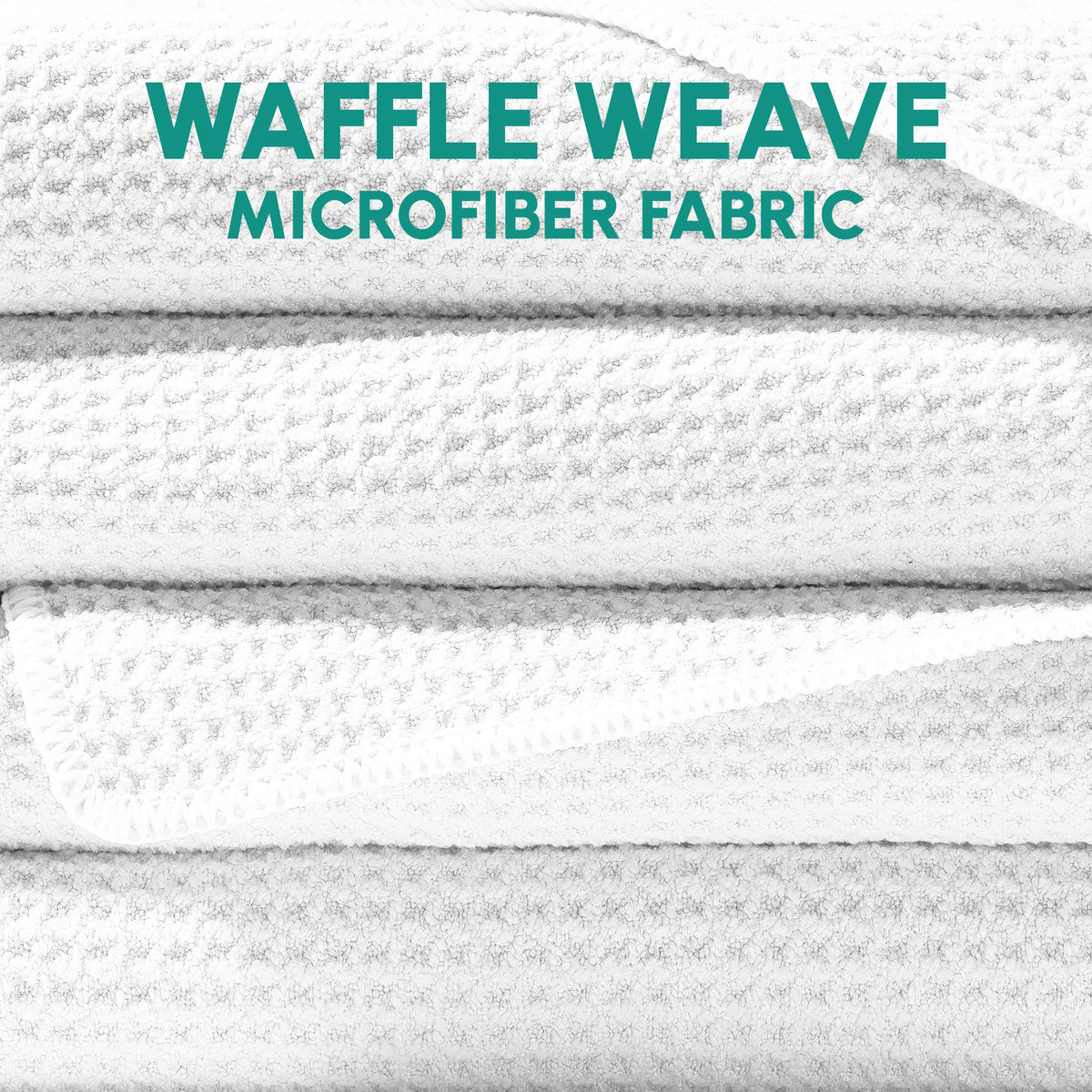 SUN'Y sand free towel waffle weave fabric texture close-up
