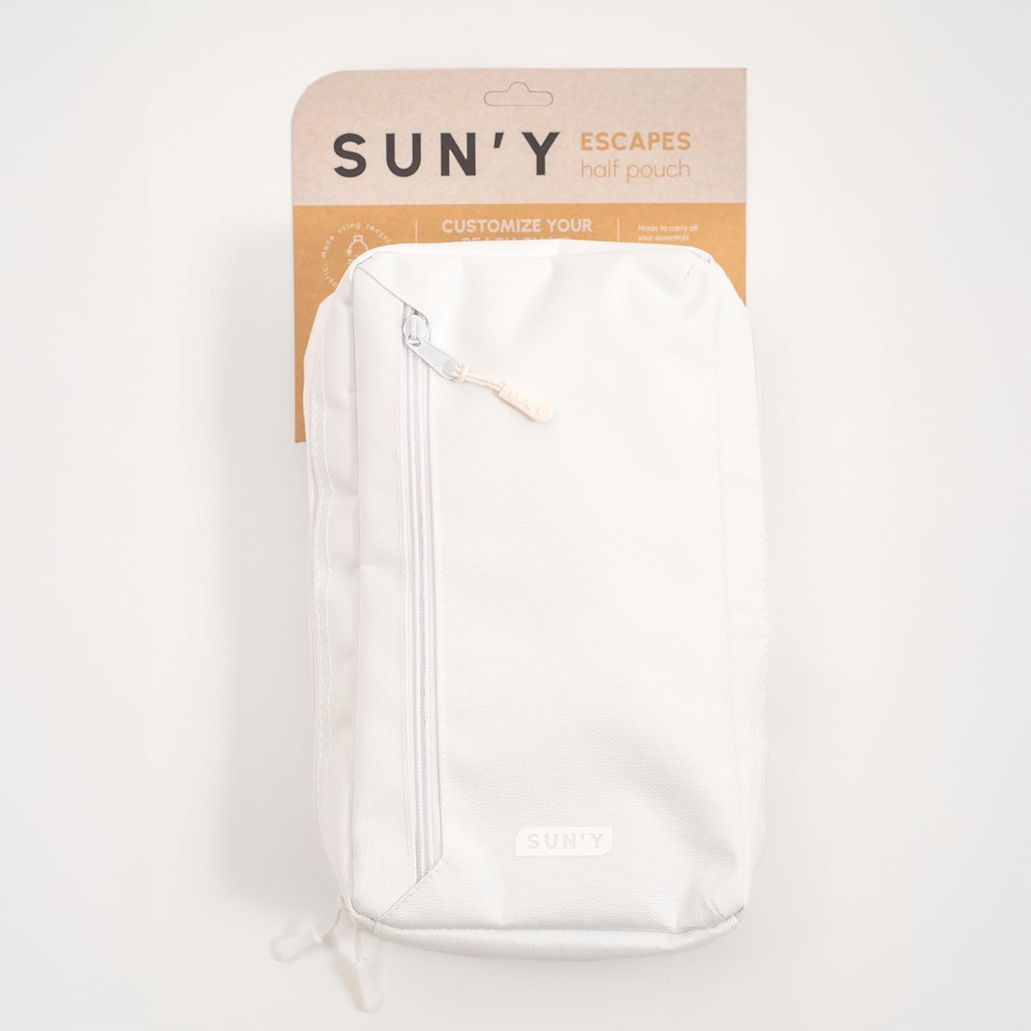 Half Pouch - Seashell White
